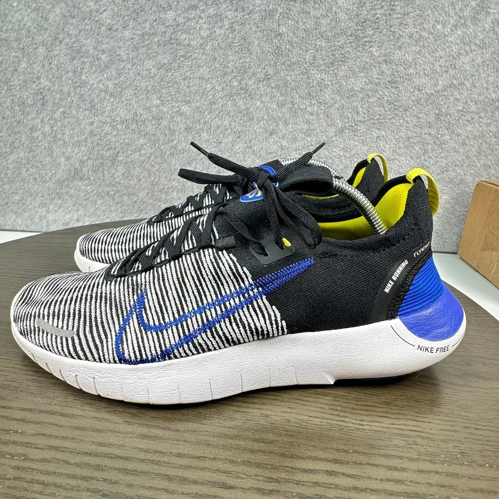Nike Free RN Next Nature FB1276-003 Mens 10 Running Shoes Black Blue